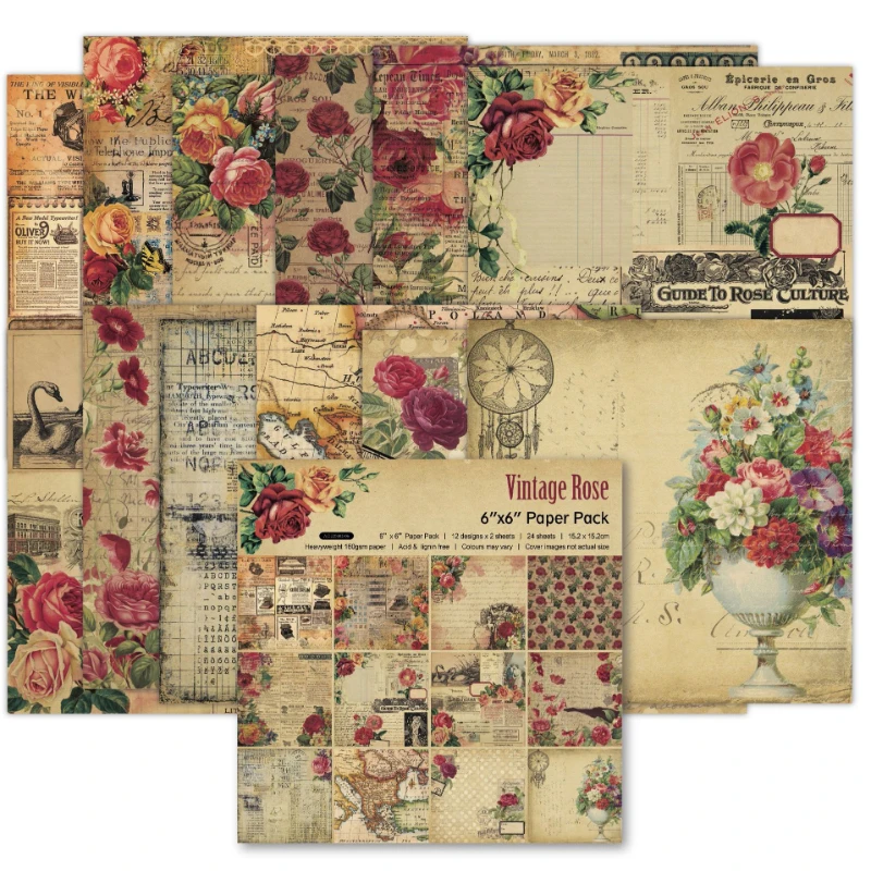 Graph Paper Pad - Scrapbook Pad Geassorteerd Patroon Decoupage Cardstock