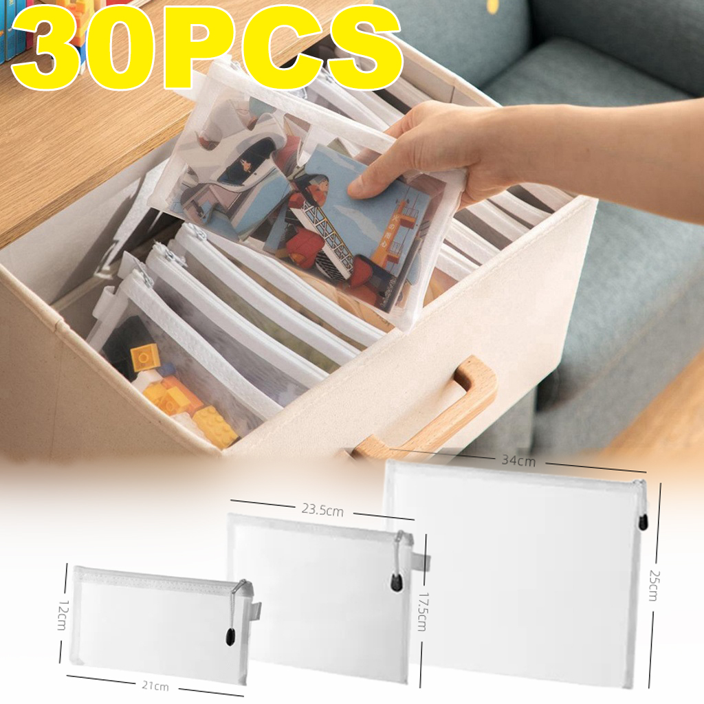 Portfolio Folder Zip - Mesh Rits Bestandstas Waterdichte Vochtbestendige Rits