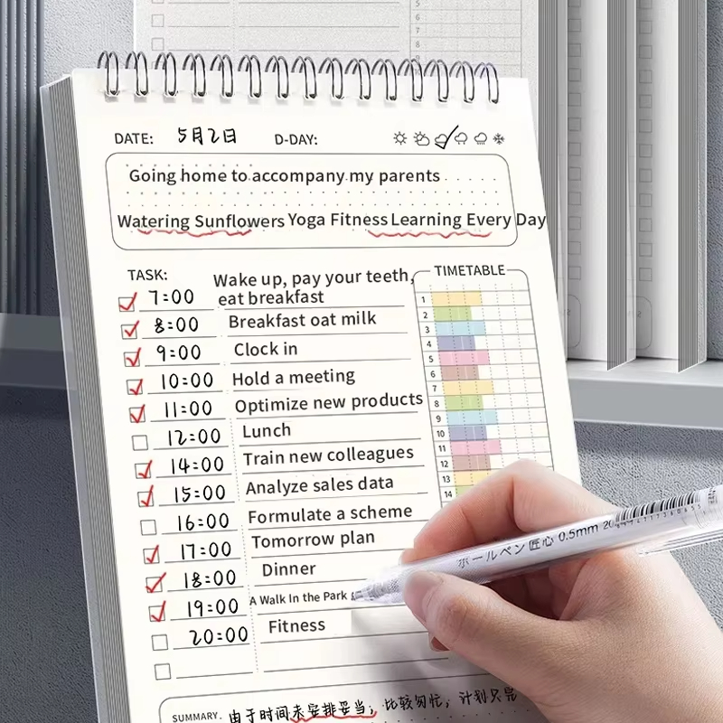 Office Stationery Supply List - 1 st Planner Agenda Spiraal A5