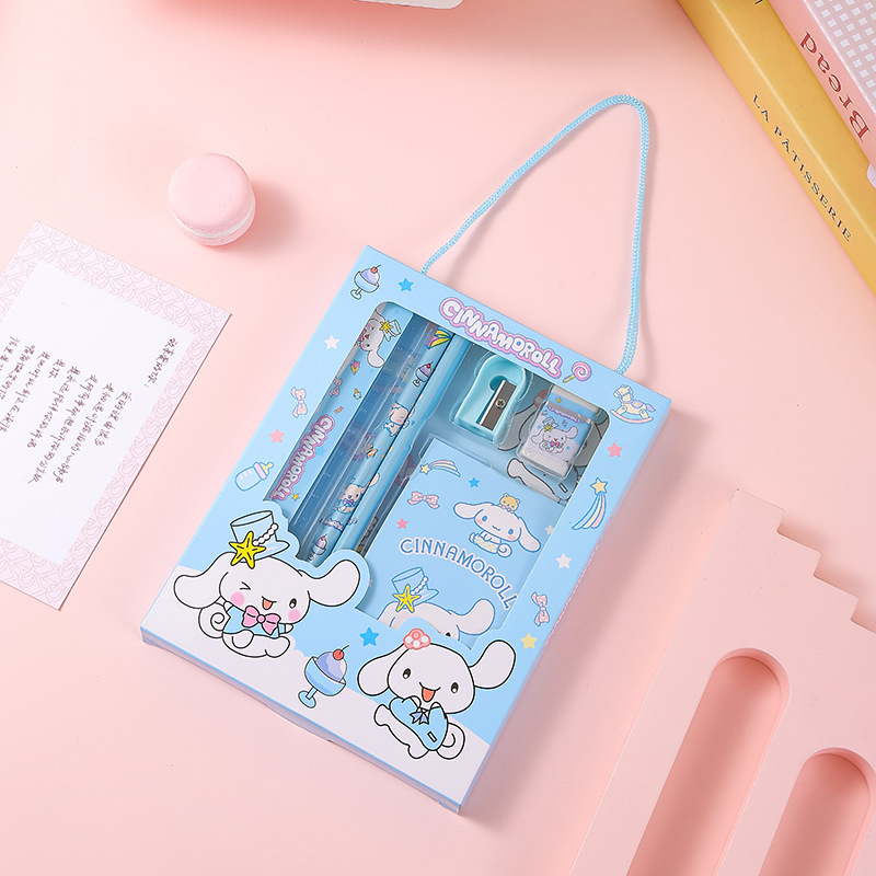 Ideal Stationery & Office Supply - Hello Kitty Kuromi schrijfwarenset, inclusief liniaal,
