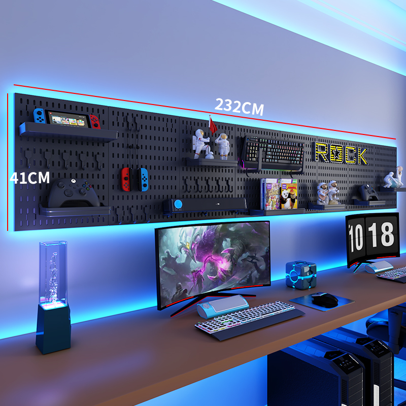 Ideal Stationery & Office Supply - Een doe-het-zelf e-sports pegboard-decoratie met veel