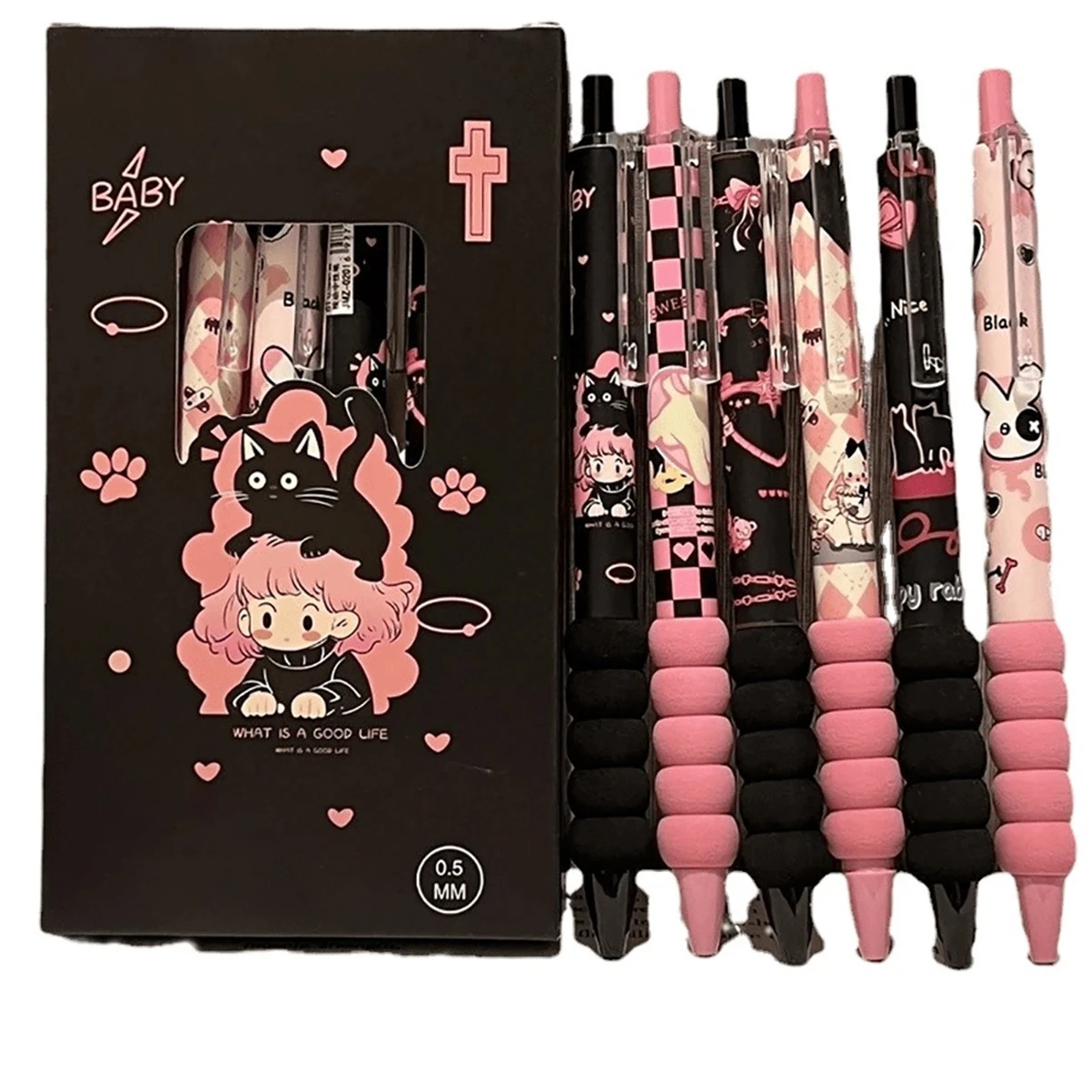 6-delige modieuze schattige ne - Ideal Stationery & Office Supply recensie en prijs