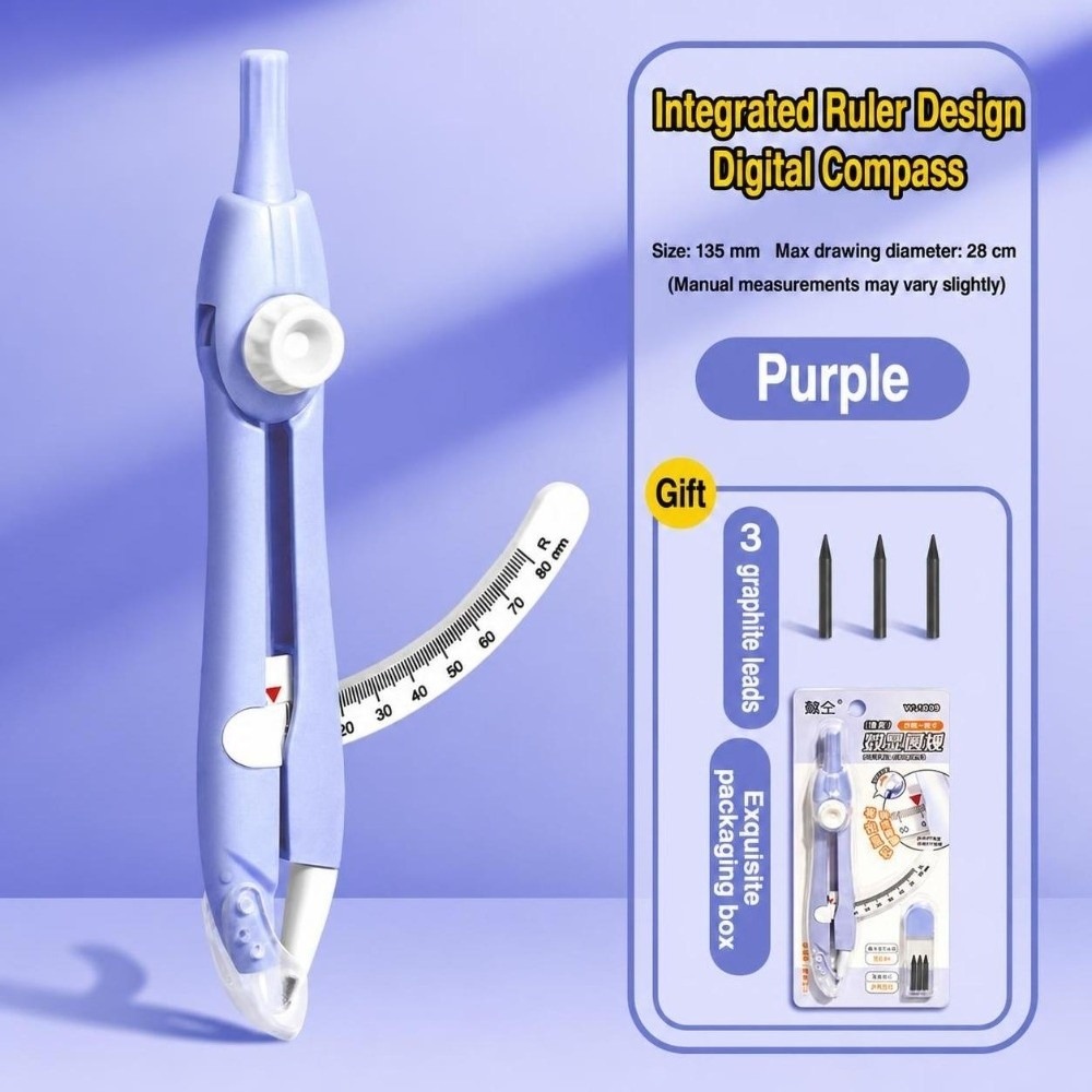 Digitaal display kompas met af - Compass Geometry Set recensie en prijs