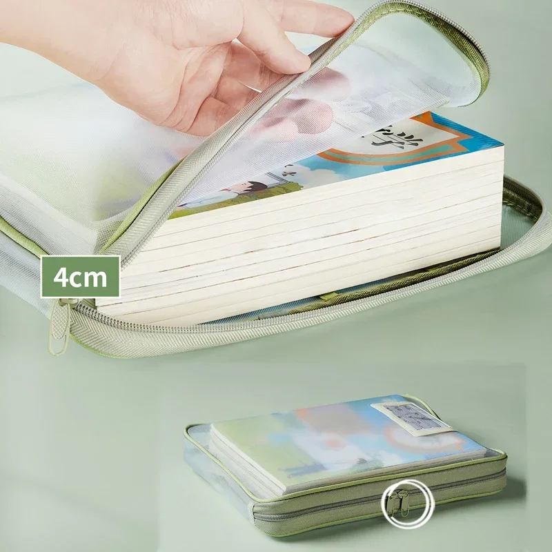 A4 Doorzichtige Mesh Documente - Portfolio Folder Zip recensie en prijs
