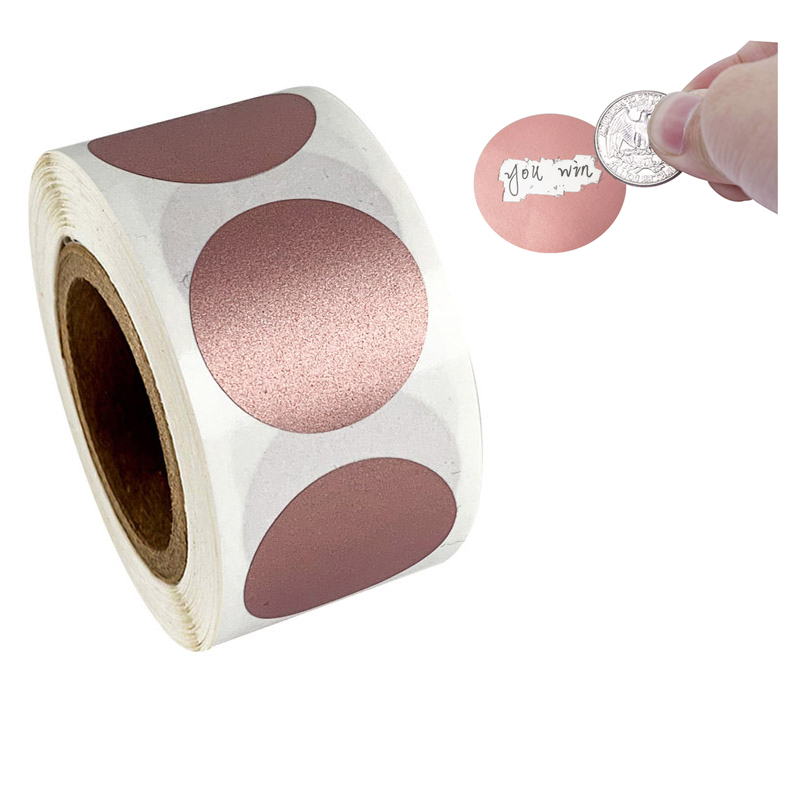 50-300 Stuks Ronde Rose Gold S - Label Printer Tape recensie en prijs