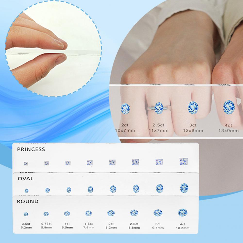 Strass-formaatliniaal 3 stuks  - Ruler Set Transparent recensie en prijs