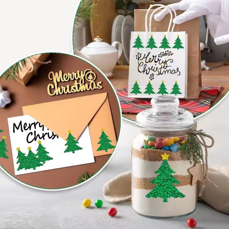 Kerst glinsterende boomsticker - Ideal Stationery & Office Supply recensie en prijs
