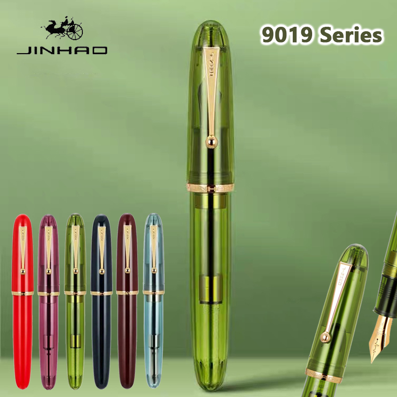 Jinhao 9019 Vulpen Transparant - Office Stationery Supply Business recensie en prijs