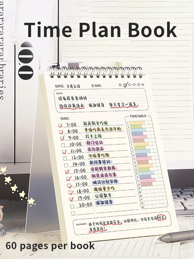 1 stuk Planner Agenda Spiraal  - Office Stationery Supply List recensie en prijs