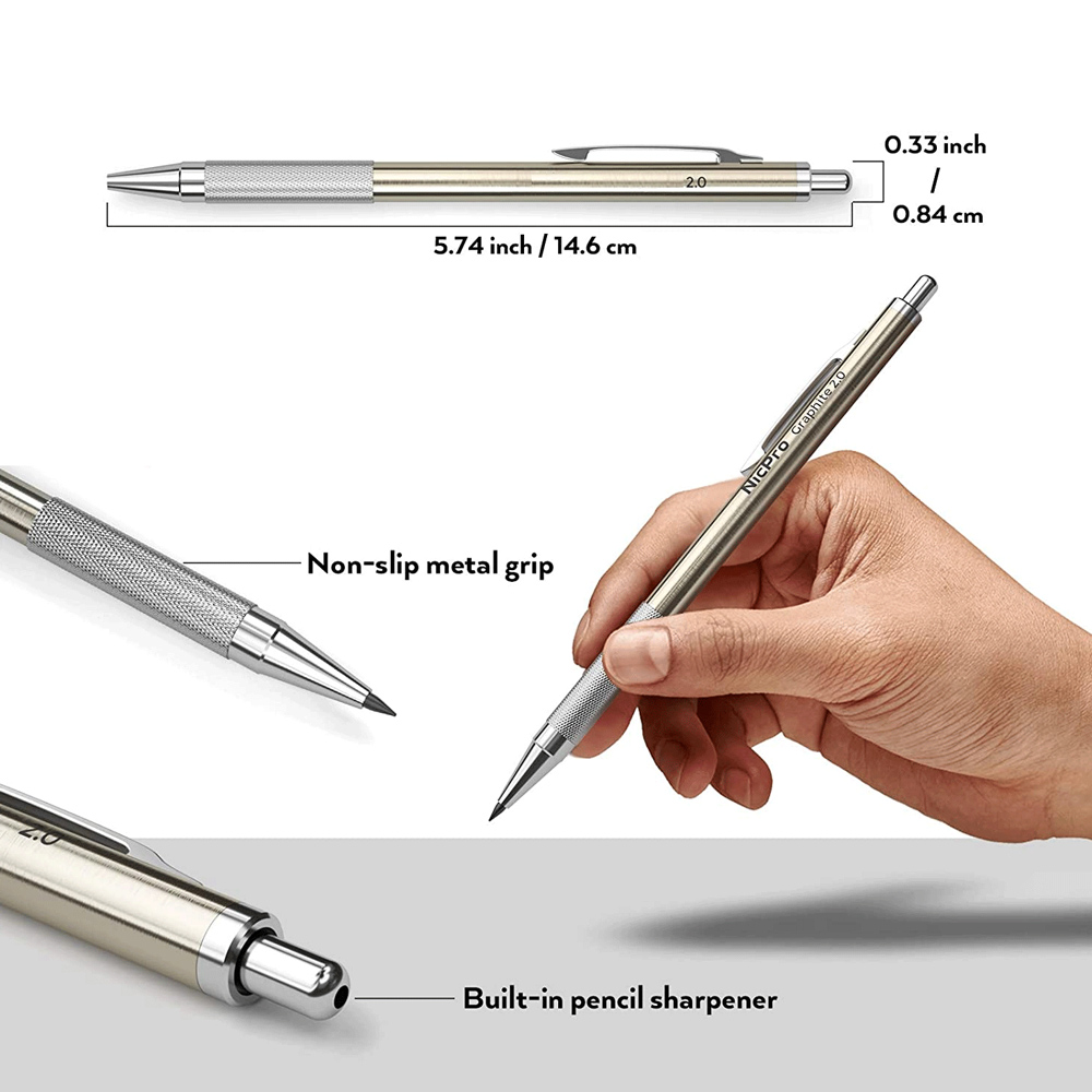 2,0 mm 2B mechanische potloden - Ideal Stationery & Office Supply recensie en prijs