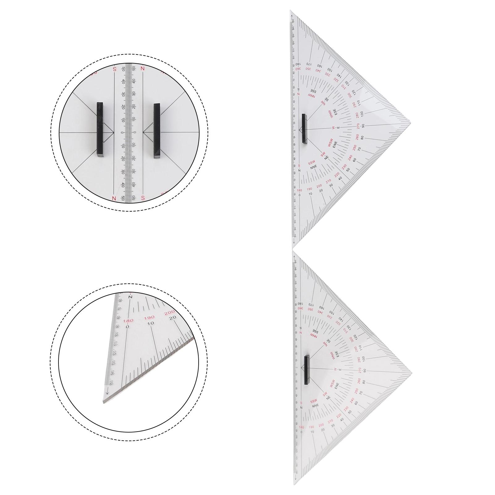 Transparante 30 cm maritieme t - Ruler Set Transparent recensie en prijs