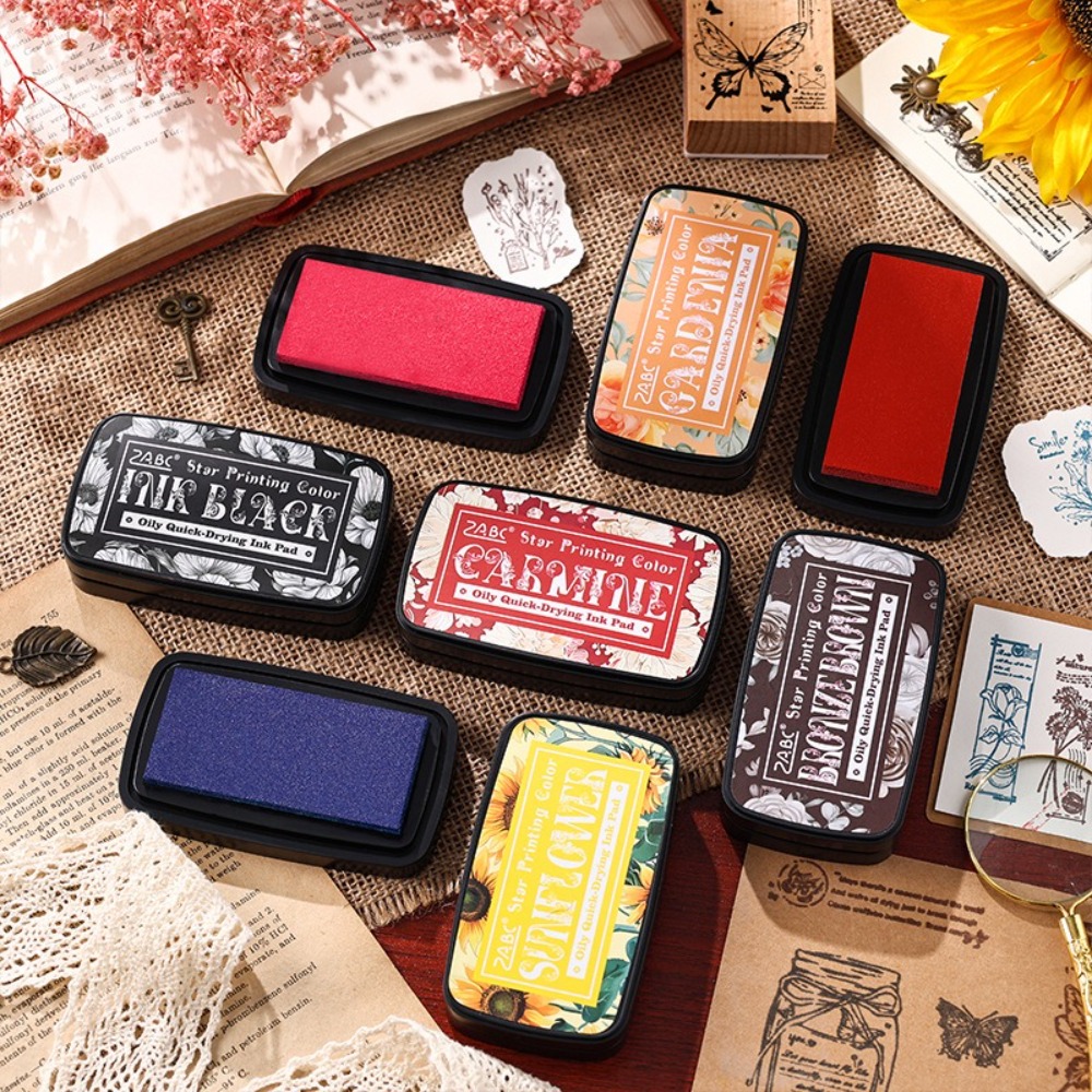 Nieuw kleurrijk inktkussen, re - Self Inking Stamp recensie en prijs